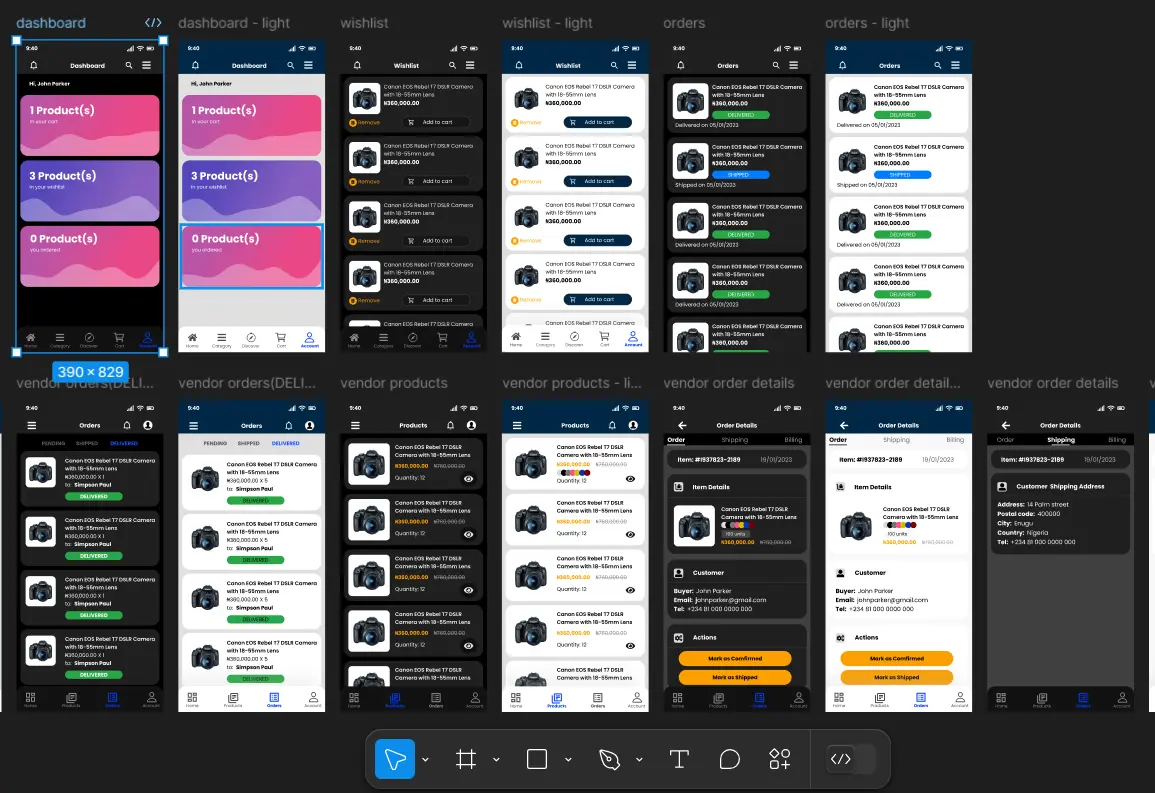Cusorcart Vendor App 2 screenshot