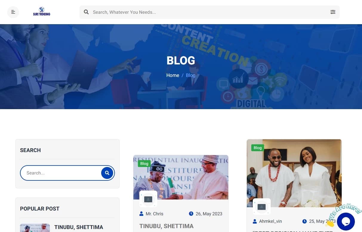 Suretrending blog and ID generator 3 screenshot